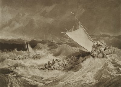 Un naufragio, 1806 de Charles Yardley Turner